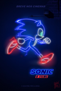 Sonic: O Filme - Poster / Capa / Cartaz - Oficial 3