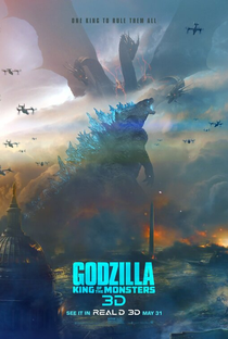 Godzilla II: Rei dos Monstros - Poster / Capa / Cartaz - Oficial 7