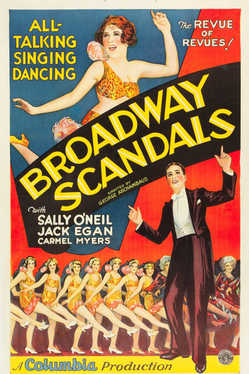 Poster de Filme Escândalos de Broadway (1929)