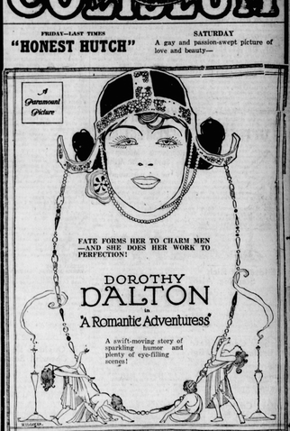 Poster 1 de Filme A Romantic Adventuress (1920)
