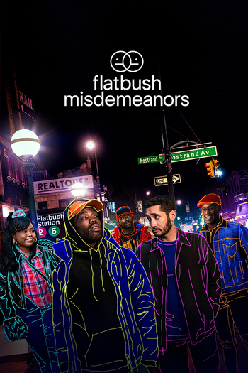Poster de Franquia Flatbush Misdemeanors (2021)