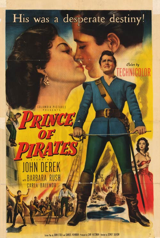Poster 1 de Filme O Príncipe dos Piratas (1953)
