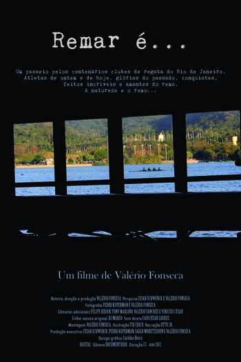 Poster de Filme Remar é... (2013)