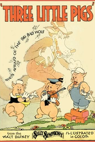 Poster 1 de Curta Os Três Porquinhos (1933)