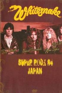 Whitesnake: Super Rock '84 - Poster / Capa / Cartaz - Oficial 1