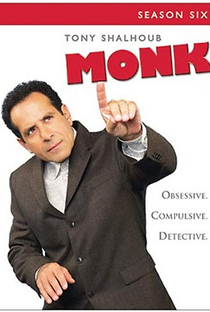 Monk: Um Detetive Diferente (6ª Temporada) - Poster / Capa / Cartaz - Oficial 1