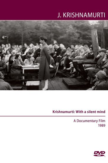 Poster de Filme Krishnamurti: With a Silent Mind (1990)