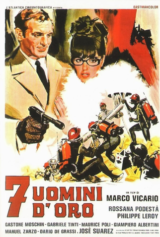 Poster 1 de Filme 7 Homens de Ouro (1965)