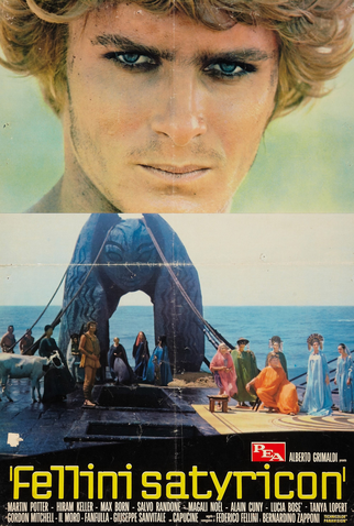 Poster 10 de Filme Satyricon de Fellini (1969)
