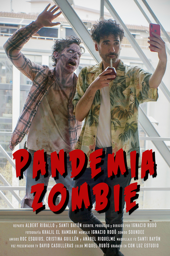Poster de Curta Pandemia Zombie (2022)
