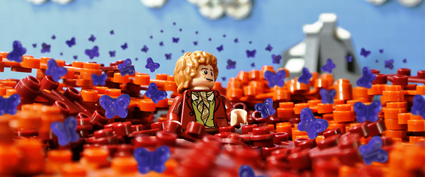 Hobbit: artista reproduz cenas da trilogia em LEGO