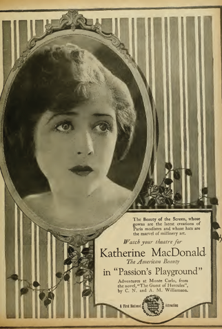 Poster 1 de Filme Paixões Indomáveis (1920)
