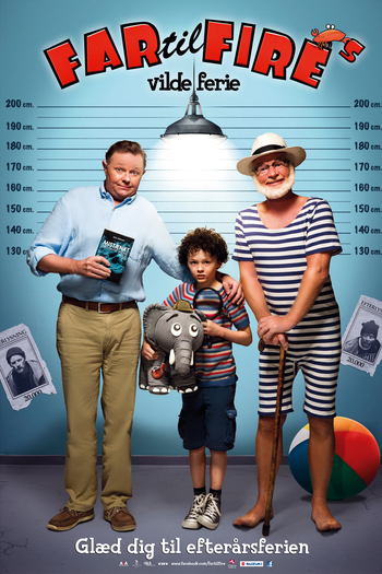 Poster de Filme Far til fire's vilde ferie (2015)