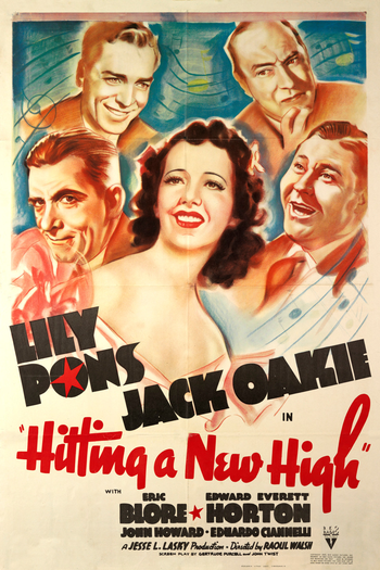 Poster de Filme Nas Asas Da Fama (1937)