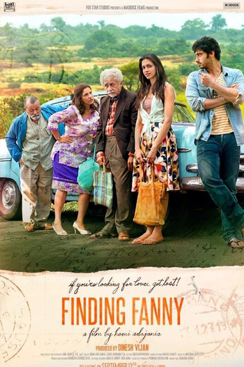Poster de Filme Finding Fanny (2014)
