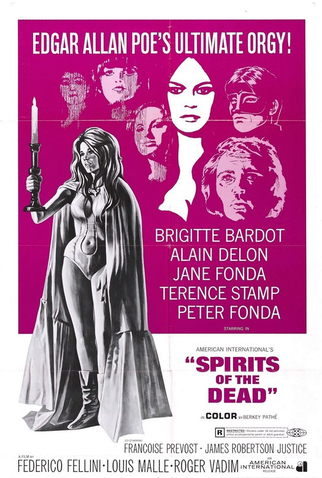 Poster 2 de Filme Histórias Extraordinárias (1968)