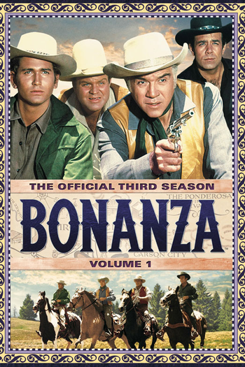 Poster de Série Bonanza (3ª Temporada) (1961)