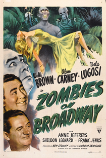 Zombies on Broadway - Poster / Capa / Cartaz - Oficial 1