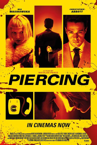 Poster 3 de Filme Piercing (2018)