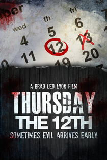 Thursday the 12th - Poster / Capa / Cartaz - Oficial 1