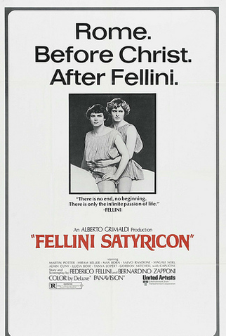 Poster 4 de Filme Satyricon de Fellini (1969)
