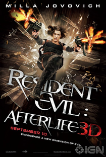 Resident Evil 4: Recomeço - Poster / Capa / Cartaz - Oficial 3