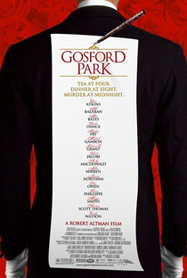 Assassinato em Gosford Park - Poster / Capa / Cartaz - Oficial 1