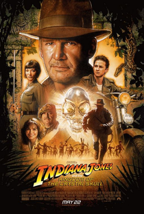 Indiana Jones e o Reino da Caveira de Cristal - Poster / Capa / Cartaz - Oficial 1