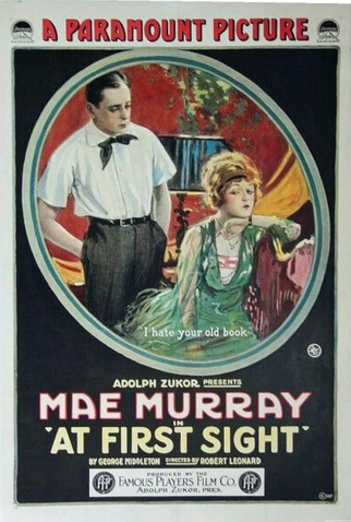 Poster 1 de Filme At First Sight (1917)