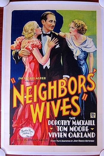 Poster de Filme Neighbors' Wives (1933)