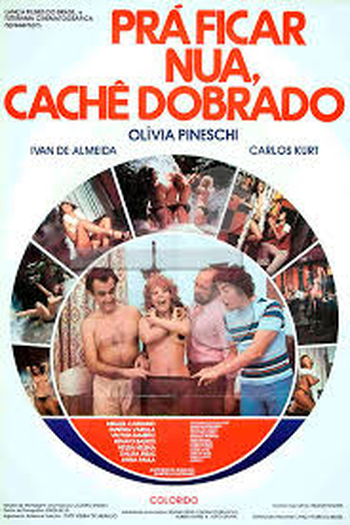 Poster de Filme Pra Ficar Nua, Cachê Dobrado  (1977)