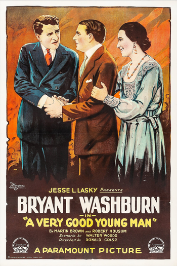 Poster de Filme A Very Good Young Man (1919)