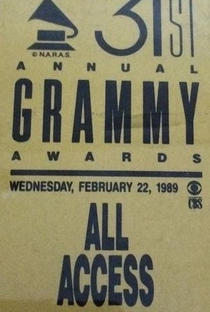The 31st Annual Grammy Awards - Poster / Capa / Cartaz - Oficial 1