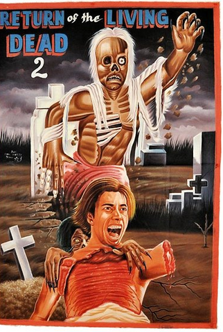 Poster 8 de Filme A Volta dos Mortos Vivos: Parte II (1988)
