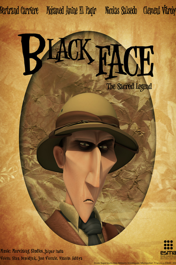 Poster de Curta BlackFace: The Sacred Legend (2010)