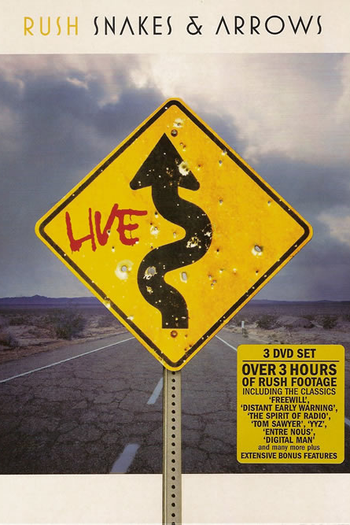 Poster de Filme Snakes & Arrows Live (2008)