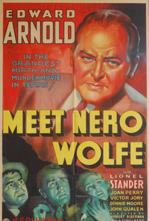 A Astúcia de Nero Wolfe - Poster / Capa / Cartaz - Oficial 1