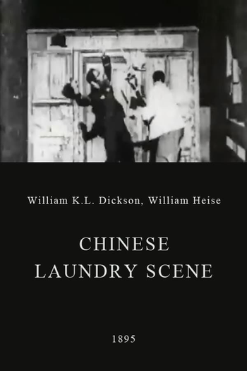 Poster de Curta Chinese Laundry Scene (1895)