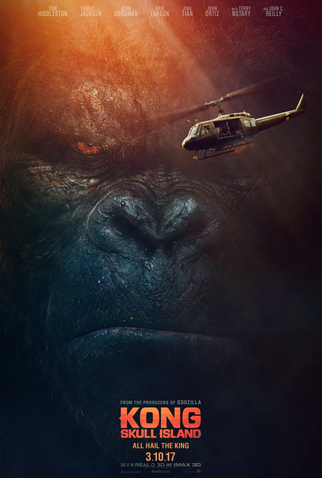 Poster 2 de Filme Kong: A Ilha da Caveira (2017)