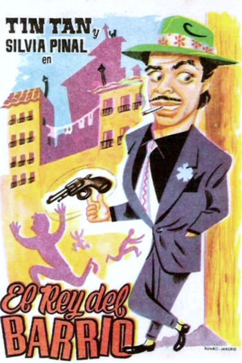 Poster de Filme El rey del barrio (1950)