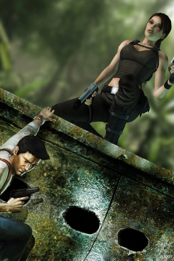  de Curta Lara Croft vs. Nathan Drake (2012)