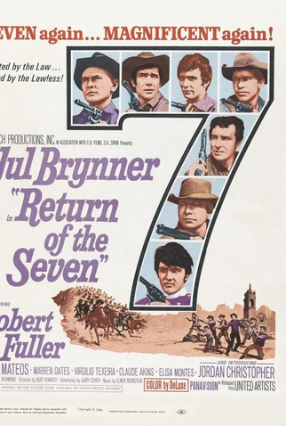 Poster 3 de Filme A Volta dos Sete Homens (1966)