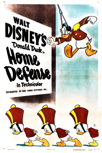 Poster de Curta Home Defense (1943)