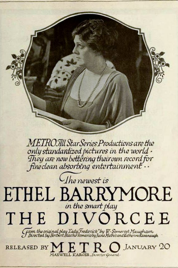 Poster de Filme The Divorcee (1919)