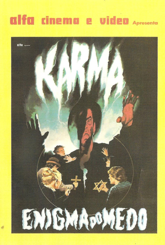 Poster 2 de Filme Karma - Enigma do Medo (1984)