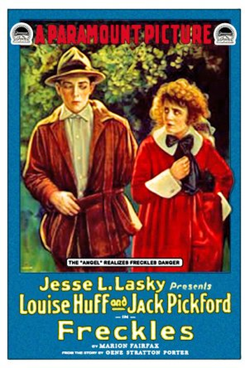 Poster de Filme Freckles (1917)