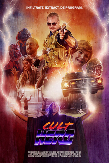 Poster de Filme Cult Hero (2022)