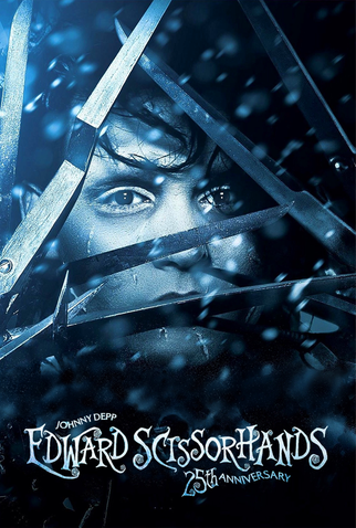 Poster 17 de Filme Edward Mãos de Tesoura (1990)