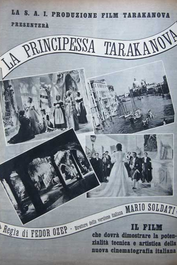 Poster de Filme A Princesa Tarakanova (1938)