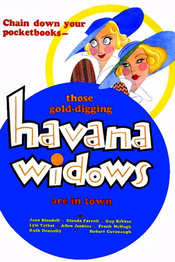 Poster de Filme Viúvas de Havana (1933)